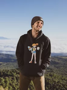 Togepi Kapshirt “Togepi, Squirtle en Misty” – Pokémon parodie