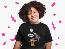 Piccolo Mädchen Kinder T-Shirt “NACH HAUSE!!! (deutsche Fassung)” – Parodie auf Dragon Ball