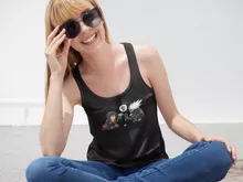 Kakashi Hatake Damen T-shirt Tank top “Kakashi Hatake und Itachi Uchiwa” – Parodie auf Naruto