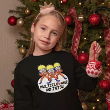 Pull Enfant Naruto Multiclonage « Multiclownage No Jutsu !! » – Parodie Naruto