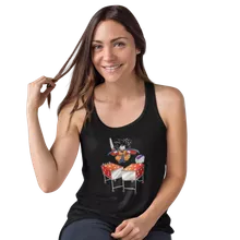Son Goku Vrouwen Tank Top “Son Goku en Freezer” – Dragon Ball Z parodie