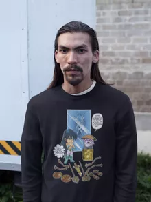 Pull Shiryu « Un choix très difficile... » – Parodie Saint Seiya