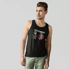 Itachi Uchiwa Herren Tank Top – Parodie auf Naruto