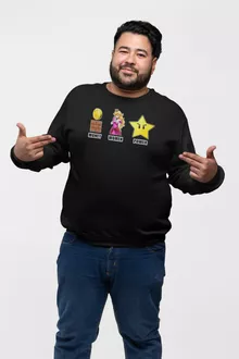 Mario Sweater “Women, Money and Power” – Super Mario parody