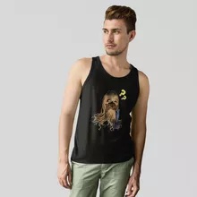 Chewbacca Herren Tank Top – Parodie auf Star Wars