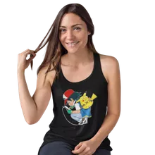 Pikachu Damen T-shirt Tank top – Parodie auf Pokémon