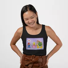 Débardeur Femme « Un coeur brisé ! » – Parodie Super Mario