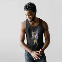 Logan Herren Tank Top “Logan aka Wolverine” – Parodie auf Wolverine