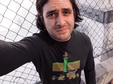 T-Shirt à manches longues Mario « Un mauvais tuyau... » – Parodie Super Mario