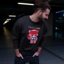 Pull « Peace And Love ! (Chibi Version) » – Parodie Bisounours