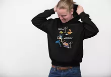 Sweat à capuche Tortue Géniale « De La Fontaine à Toriyama.... » – Parodie Dragon Ball