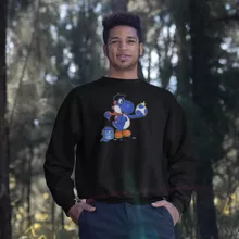 Felpa “Yoshi blu” – Parodia dei Yoshi