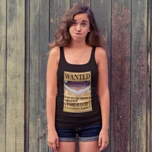 Débardeur Femme Edward Newgate « Le Wanted secret... » – Parodie One Piece