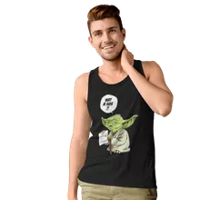 Débardeur Yoda « Vert, je suis !! » – Parodie Star Wars