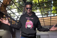 Today I Hoodie “Today I am in a bad mood ! - Manga Mood” – Today I am parody