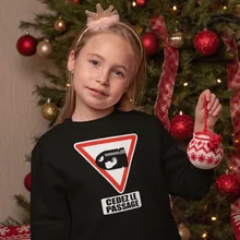 Pull Enfant Bill Ball « Cédez le passage ! » – Parodie Mario Kart