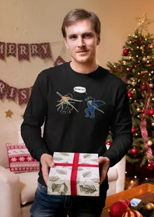 Roronoa Zoro Long Sleeve Top “Roronoa Zoro Vs Zorro” – One Piece parody