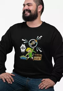 Pull Link « Le Grappin... » – Parodie Zelda