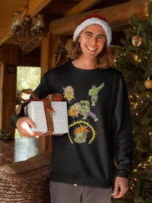 Son Goku Sweater “Son Goku; Hulk and Blanka” – Dragon Ball Z parody