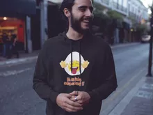 Sweat à capuche Humoristique « Va te faire cuire un oeuf !! » – Parodie Funny