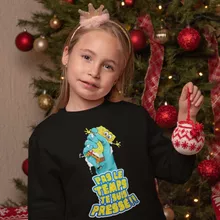 Pull Enfant Bob « Eponge pressée... » – Parodie Bob l'éponge