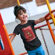 T-shirt Enfant Fille Geek « En cas de feu, brisez la glace... !! » – Parodie Funny