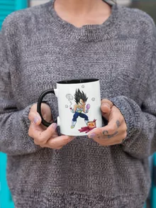 Vegeta Mug – Dragon Ball Z parody
