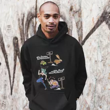 Kame Sennin Hoodie “Kame Sennin and Bulma” – Dragon Ball parody