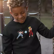 Pull Enfant Ryu « Kamehamehadoken !!! » – Parodie Dragon Ball Z