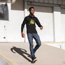 Link Langarm T-Shirt – Parodie auf Zelda