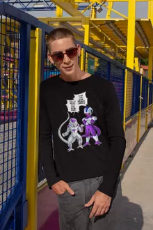 T-Shirt à manches longues Freezer « La vérité n'est jamais simple... » – Parodie Dragon Ball Z
