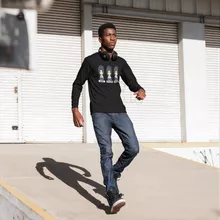 T-Shirt à manches longues Sasuke Uchiwa « L'homme le plus expressif du Monde » – Parodie Naruto