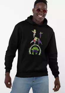 Piccolo Kapshirt “Piccolo, Broly en Hulk” – Dragon Ball Z parodie