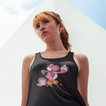 Pink Yoshi Women's Tank Top – Yoshi parody