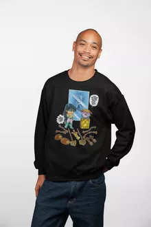 Dragon Shiryu Sweater “Dragon Shiryu and Libra Dohko” – Knights of the Zodiac - Saint Seiya parody