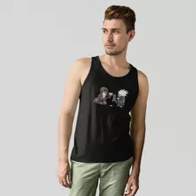 Kakashi Tank Top “Kakashi and Itachi” – Naruto parody