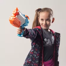 T-shirt Enfant Fille Caricature SD Stormtrooper « Drone Mania : Le cadeau d'anniversaire d'un Stormtrooper » – Parodie Star Wars