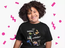 Bulma Mädchen Kinder T-Shirt “Bulma und Muten Roshi” – Parodie auf Dragon Ball