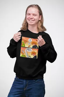 Ichigo Kurosaki Pullover “Ichigo Kurosaki und Crocodile Dundee” – Parodie auf Bleach