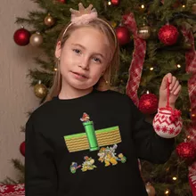 Pull Enfant Mario « Un mauvais tuyau... » – Parodie Super Mario