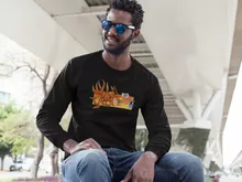 T-Shirt à manches longues Naruto « Un nouveau dresseur... » – Parodie Pokémon