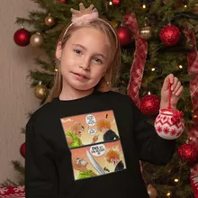 Ichigo Kurosaki Kinder Pullover “Ichigo Kurosaki und Crocodile Dundee” – Parodie auf Bleach