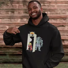 Sweat à capuche Edward « Détecteur de métaux ! » – Parodie Full Metal Alchemist