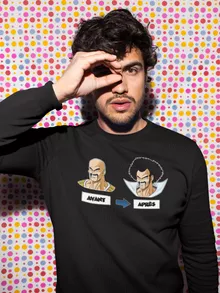 Pull Nappa « Avant - Après » – Parodie Dragon Ball Z
