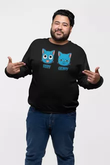 Pull Happy Vs Grumpy Cat « Happy Grumpy » – Parodie Fairy Tail