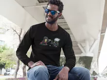 Kakashi Long Sleeve Top “Kakashi and Itachi” – Naruto parody