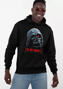 Darth Vader Kapuzenpullover “Darth Vader und Terminator” – Parodie auf Star Wars