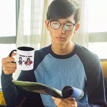 Uchiwa Itachi Mug – Naruto parody
