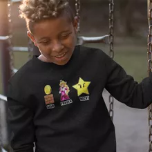 Mario Kinder Pullover – Parodie auf Super Mario