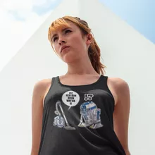 R2-D2 Damen T-shirt Tank top “Ich Bin Dein Vater” – Parodie auf Star Wars